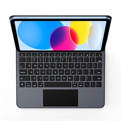 3. Dux Ducis Tastaturhülle (MK-Serie) für iPad 10" (2022) und iPad 11" (2025) – Schwarz