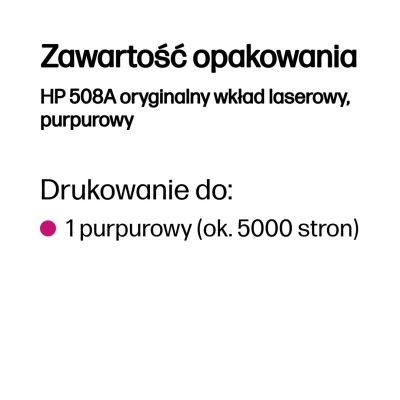 26. Tonerkartusche 508A Magenta/.