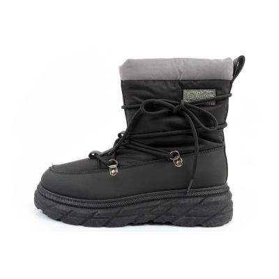2. Lee Cooper Damen Winter Wandersportschuhe isoliert schwarz grau