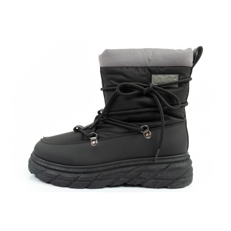 2. Lee Cooper Damen Winter Wandersportschuhe isoliert schwarz grau