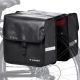 7. Wozinsky doppelte Fahrradtasche für den Gepäckträger, 28 l, schwarz (WBB34BK)