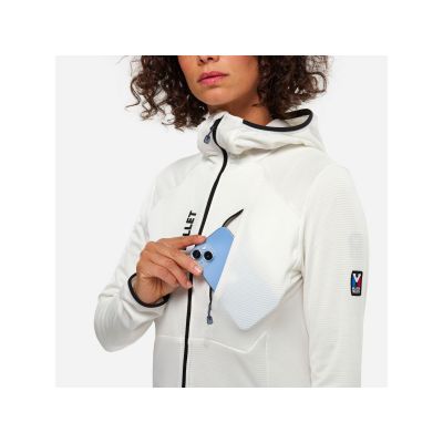 5. MILLET Trilogy Icon Lightgrid HW Damen-Sweatshirt Beige