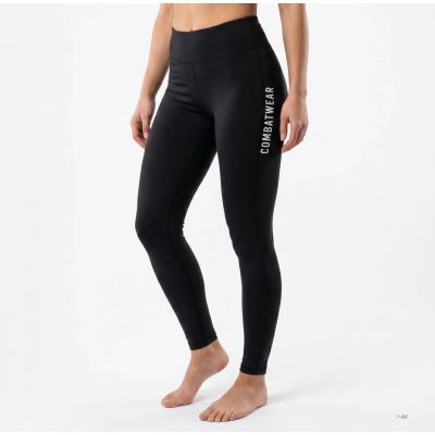 Lange schwarze COMBAWTEAR Leggings für Damen | DBX Bushido