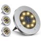 26. Solarlampe mit 8 SMD-LEDs zur Erdung, 4er-Set