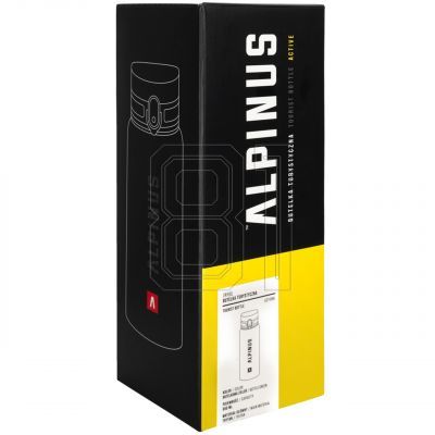 10. Alpinus Trysil 650 ml Active Tritan Flasche UZ11057