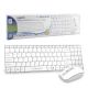 Esperanza EK122W Tastatur- und Mausset (USB 2.0; weiß; Laser)