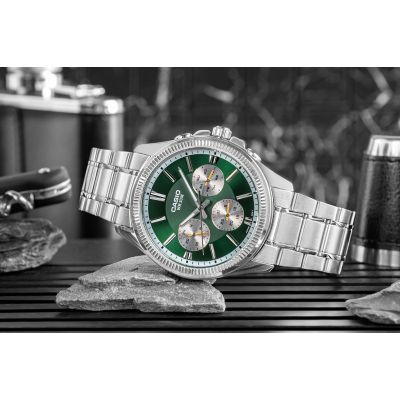 6. Herrenuhr CASIO MTP-1375D-3AVDF + Box