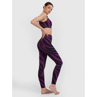 3. Schnelltrocknende Yoga- und Pilates-Leggings für Damen, Größe 4F 4FWSS25TFTIF325-50A