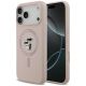Karl Lagerfeld Silicone Karl&Choupette Ring MagSafe Hülle für iPhone 18 Pro Max / 17 Pro Max – Rosa