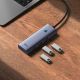 7. Baseus UltraJoy Series 5-Port HUB Dockingstation Space Grau?Type-C auf HDMI4K@30Hz*1+USB 3.0*4?