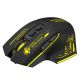 3. Wozinsky WMGB-1181 Kabellose optische Gaming-Maus 3200 DPI mit integriertem Akku und Hintergrundbeleuchtung – Schwarz und Gelb