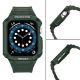 4. Schutzarmband für Apple Watch 38/40/41 mm Panzergehäuse-Armband - Grün