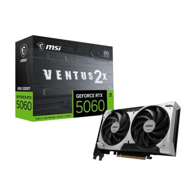 2. MSI RTX5060 VENTUS 2X OC V1 8GB GDDR7 HDMI 3xDP