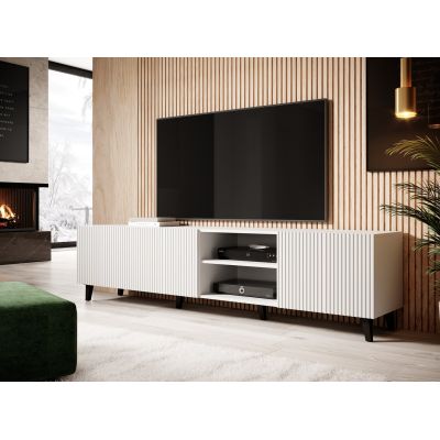 5. TV-Schrank PAFOS 200x40x52 weiß matt