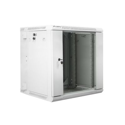 7. Lanberg WF02-6612-10S Rack-Schrank (635 mm / 600 mm / 600 mm; Wandmontage; grau)