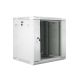 7. Lanberg WF02-6612-10S Rack-Schrank (635 mm / 600 mm / 600 mm; Wandmontage; grau)