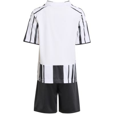 3. adidas Juventus 25/26 Heimtrikot für Kinder Weiß und Schwarz JN5220