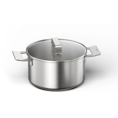 9. BOSCH HEZ9SE040 Topfset – 3 Töpfe mit Deckel + Bratpfanne