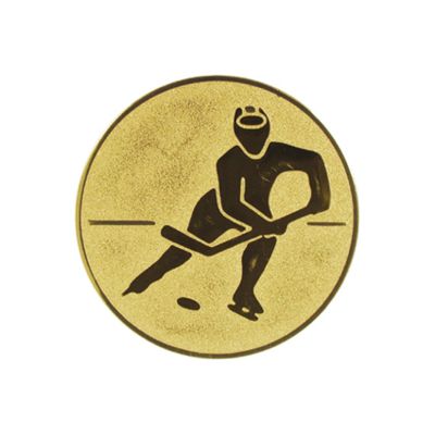2. Aluminium-Aufkleber – Eishockeyspieler