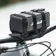 6. Rockbros 50210064001 Fahrradgurt mit Klettverschluss für Bluetooth-Lautsprecher oder Wasserflasche, Schwarz