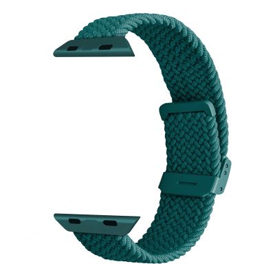 4. Puro Loop Nylonarmband für Apple Watch 42 / 44 / 45 / 49 mm – Dunkelgrün