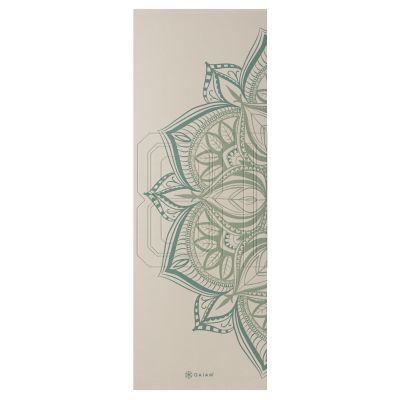 Gaiam Vintage Green Point Yogamatte 5MM 64949