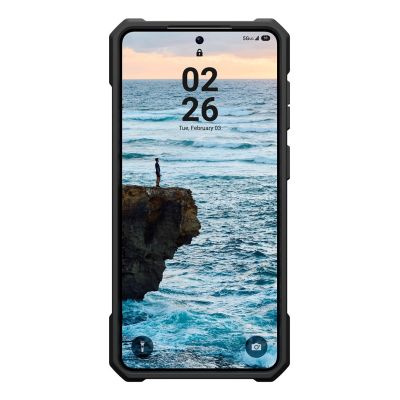 3. UAG Essential Armor Magnet - Hülle mit integriertem Magnetmodul für Samsung Galaxy S26+ (schwarz)