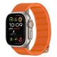2. Tech-Protect Nylonarmband für Apple Watch 44 / 45 / 46 / 49 mm - Orange