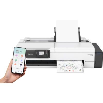 4. Canon imagePROGRAF TC-21M Großformatdrucker, WLAN, Tintenstrahl, Farbe, 2400 x 1200 dpi, A1 (594 x 841 mm), LAN-Anschluss