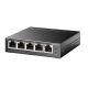 3. TP-Link TL-SG105MPE L2 Gigabit Ethernet (10/100/1000) Netzwerkadapter mit PoE-Unterstützung, Schwarz