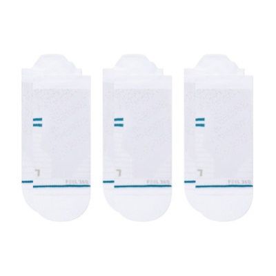 Stance Athletic Tab 3er-Pack Laufsocken – Weiß