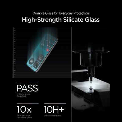 7. Spigen Glas.tR EZ Fit Pro 2er-Pack Panzerglas für das Nothing Phone 4A Pro