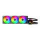 6. Montech LightFlow ARGB 360 All-in-One-Flüssigkeitskühler für Prozessoren, 12 cm, Schwarz, 1 Stück.