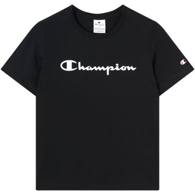 2. Champion Damen Kurzarm-T-Shirt Schwarz 118428 KK001