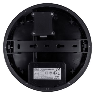 4. MACLEAN LED-Lampe mit Bewegungsmelder (PIR-Sensor), Schwarz, 10 W, IP65, 1000 lm, Neutralweiß, MCE525 B