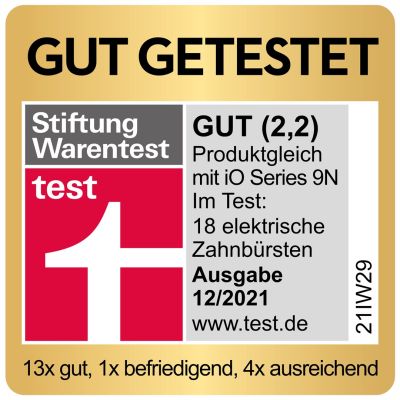 64. Oral-B iO Series 9 Zahnbürste mit Rosenquarz-Finish