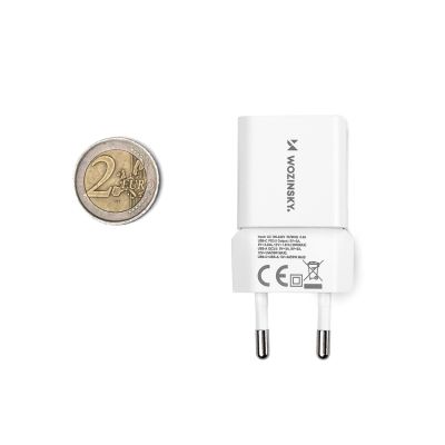 4. Wozinsky CMWCW 20W USB-C / USB-A Wandladegerät - Weiß