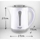 26. Adler AD 1244 Wasserkocher (2200W 2,5l; blau)