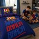 5. FC Barcelona Baumwollbettwäsche-Set 140x200 + 70x90 cm FCB-4515BL
