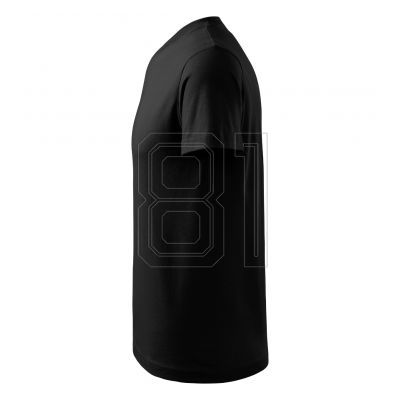 2. Malfini V-Ausschnitt T-Shirt M MLI-10201 schwarz