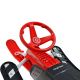 7. Hamax Sno Blade Skischlitten Grau/Rot