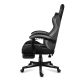 22. Huzaro Force 4.7 Gaming-Stuhl aus grauem Netzgewebe