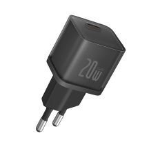 Baseus GaN5S 20W 1xUSB-C Wandladegerät - Schwarz