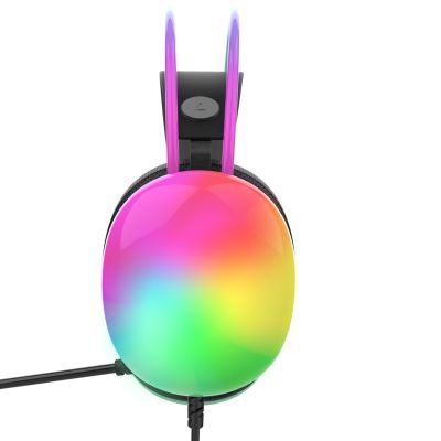 2. Inca IGK-X8S Kabelgebundener Gaming-Kopfhörer mit Bügel, Schwarz