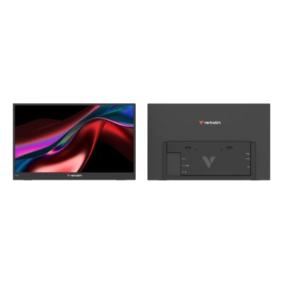 6. Verbatim Tragbarer 15,6" FHD Touch-Monitor, Leicht, Schwarz, 39,6 cm (15,6") LCD, 1920 x 1080 Pixel