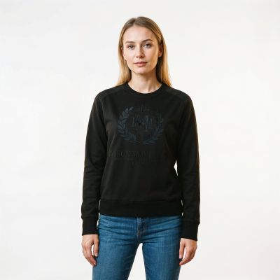 7. Maison Montaigne FIMOSAI BLACK MT LADY 016 Sweatshirt (RBMWW6412F/MM-NOIR)