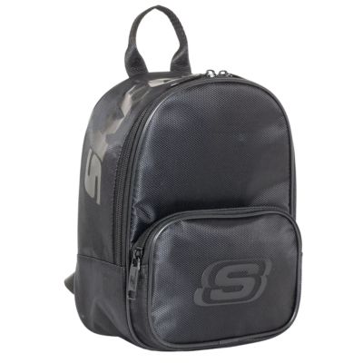 2. Skechers Mini-Logo-Rucksack SKCH7596-BLK Schwarz Einheitsgröße