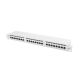 5. Patchpanel Lanberg PPS6-1024-S (1U; Kat. 6; 24xRJ-45)