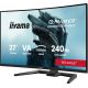 15. iiyama G-MASTER GCB2784HSU-B1 27" 240Hz Computermonitor 68,6 cm (27") 1920 x 1080 px Schwarz