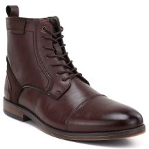 Hohe, ungefütterte braune Herren-Ankle-Boots Vanhorn WN32309